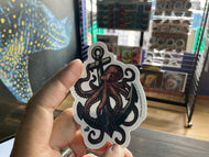 Octo Anchor Sticker
