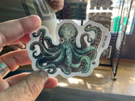 Creepy Howie Sticker